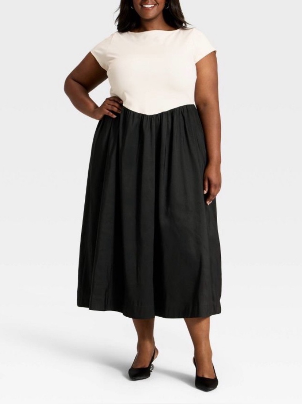 NWT A New Day Scoop Back Dress with Pockets Size XXL